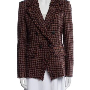 Veronica beard  Houndstooth Double-Breasted Jacket